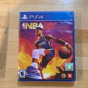 NBA 23 for PS4 - Blue and Red Cover